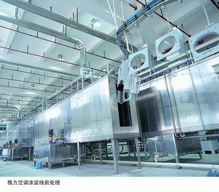 Industrial Powder Coating Line Painting Equipment For Home Appliances